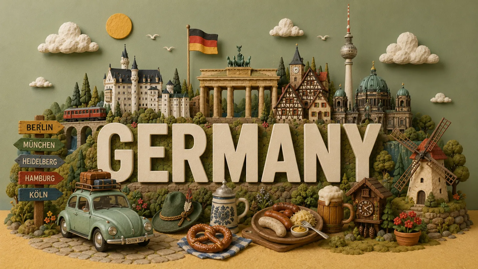 Germany — postcard